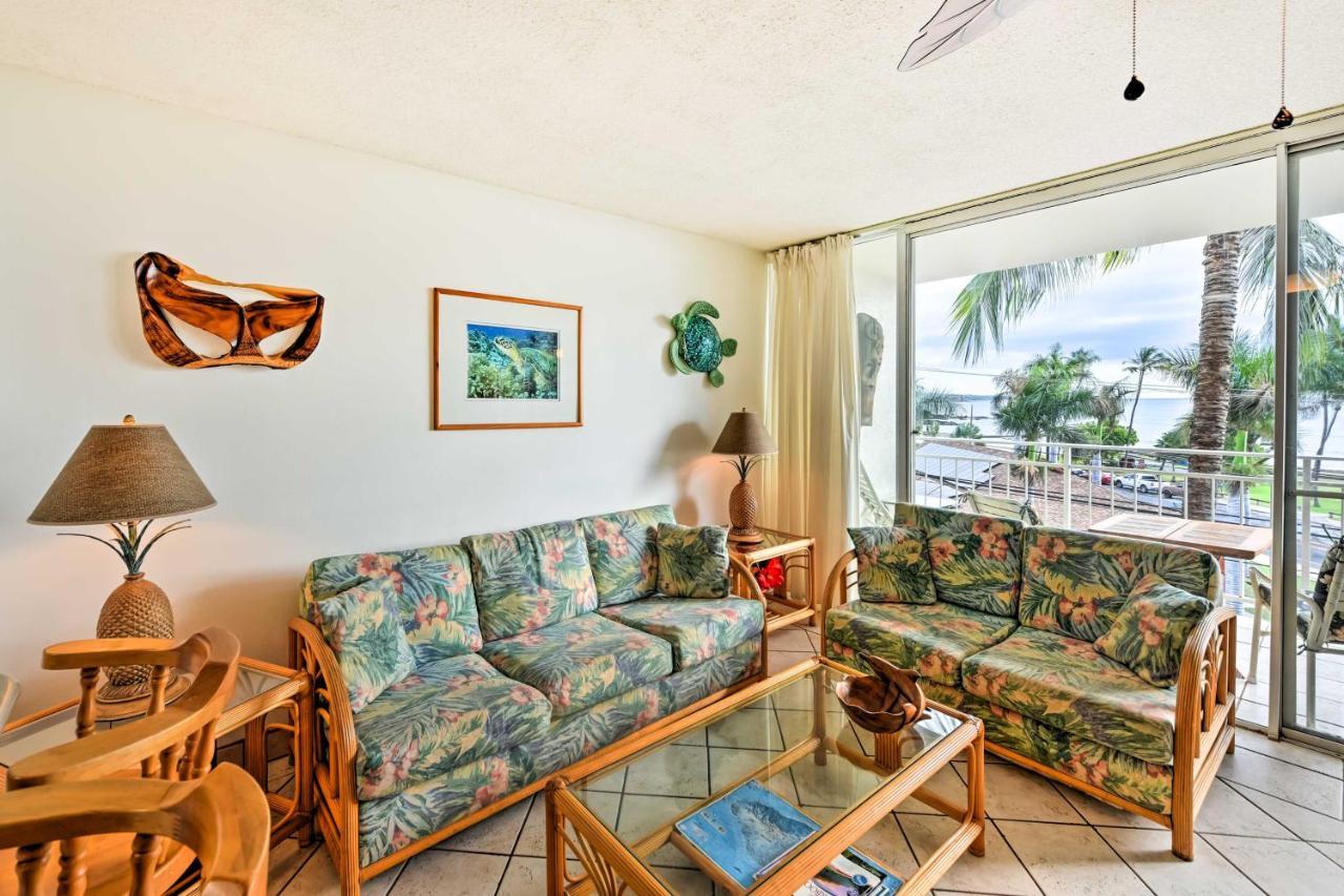 Condo With Private Lanai, Ocean View And On-Site Pool! Kīhei Exterior foto